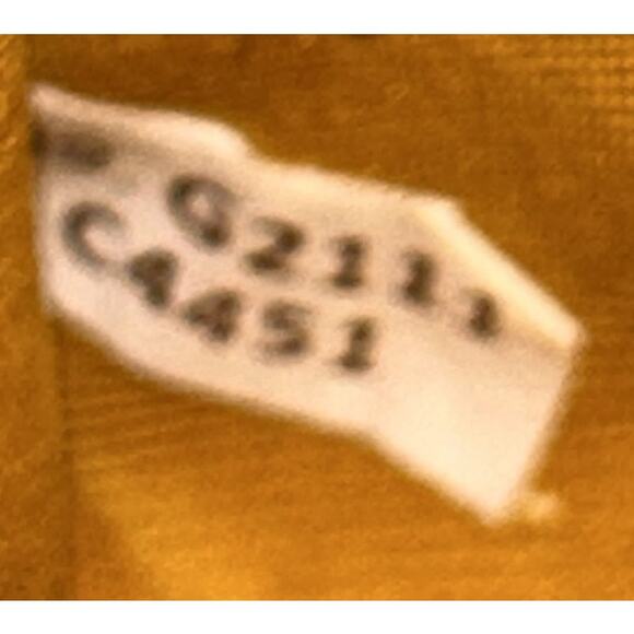 Coach Long Zip Around Pebbled Leather Honeycomb Wallet C4451 - Picture 9 of 9